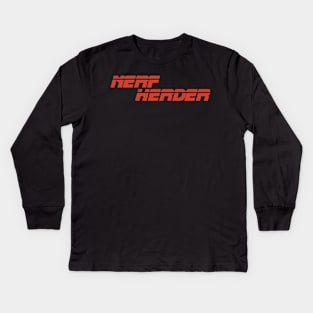 Nerf Herder / Blade Runner Mash Up Kids Long Sleeve T-Shirt